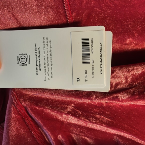 Athleta Elation Velvet Tight - Picture 5 of 5